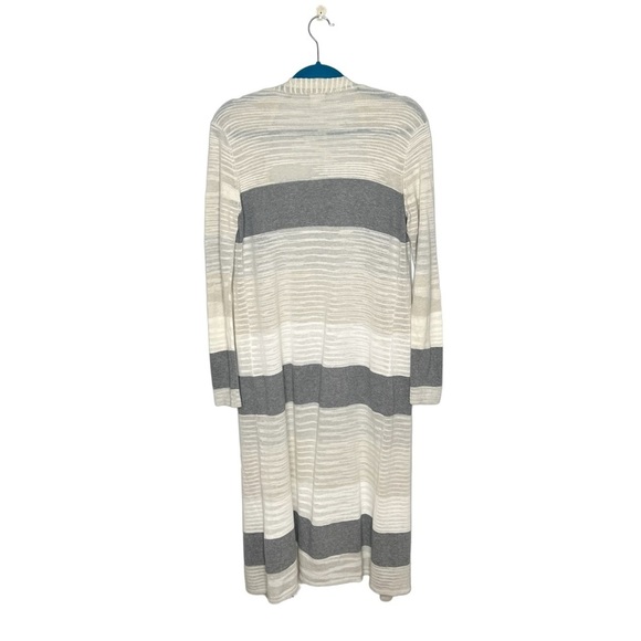 CABI Vineyard Striped Duster Long Line Cardigan Sweater - Picture 10 of 13